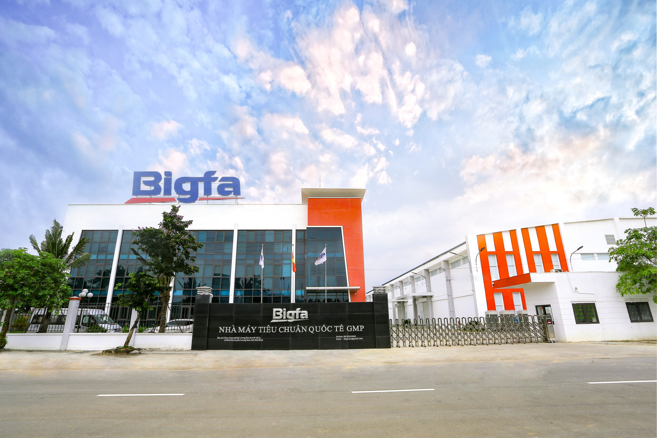 Nhà máy tiêu chuẩn quốc tế GMP Bigfa